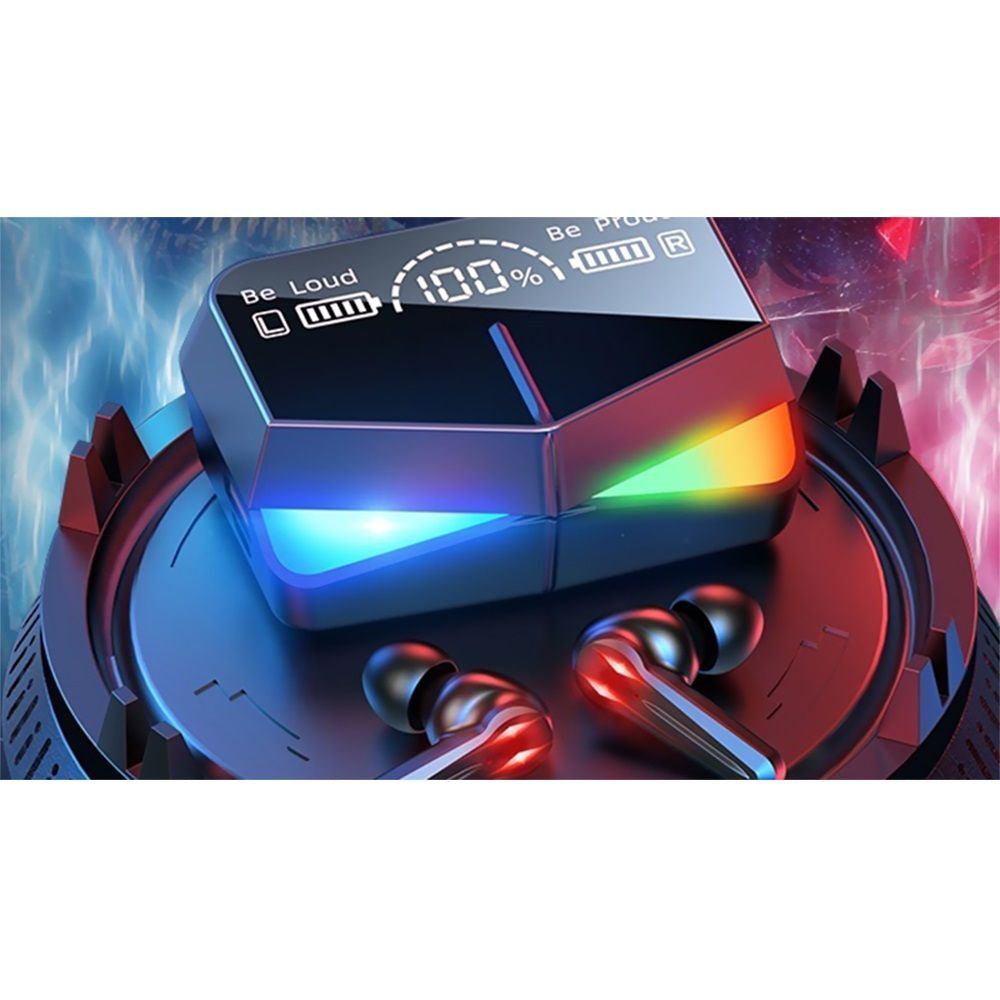 Wireless M28 Earphones with Power Bank - iOS & Android Compatible