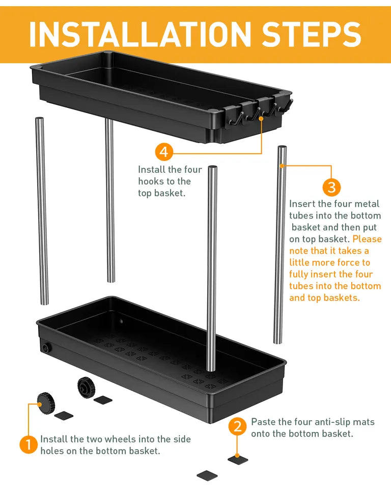 Organiser for Kitchen, bedroom, office & bathroom