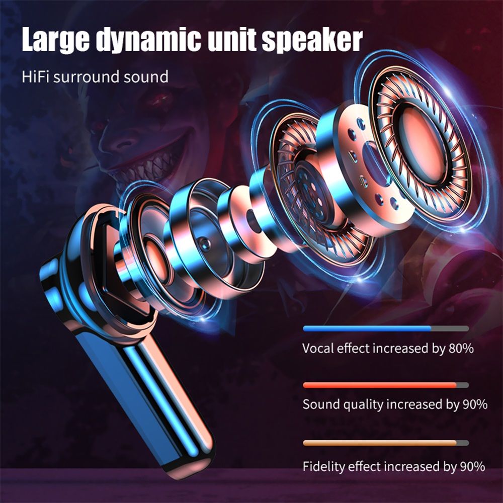 Wireless M28 Earphones with Power Bank - iOS & Android Compatible