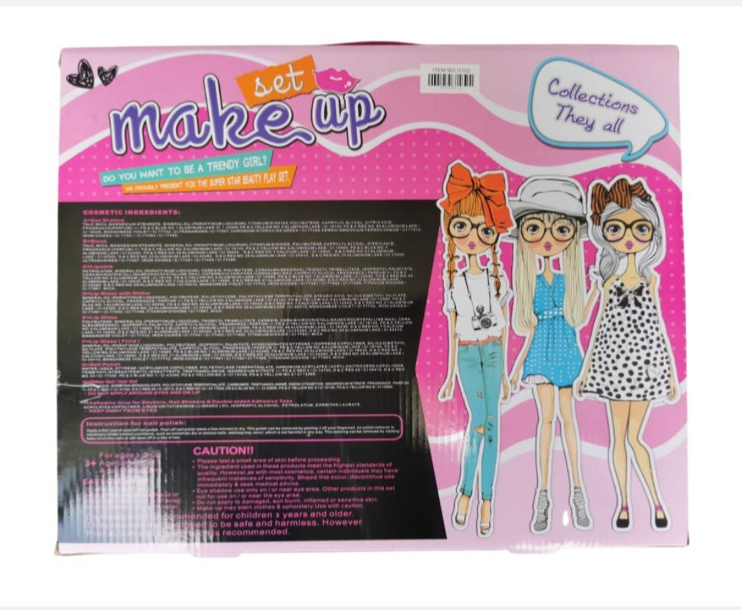 Make Up Set For Princess Pretend Play Makeup Toy Kit