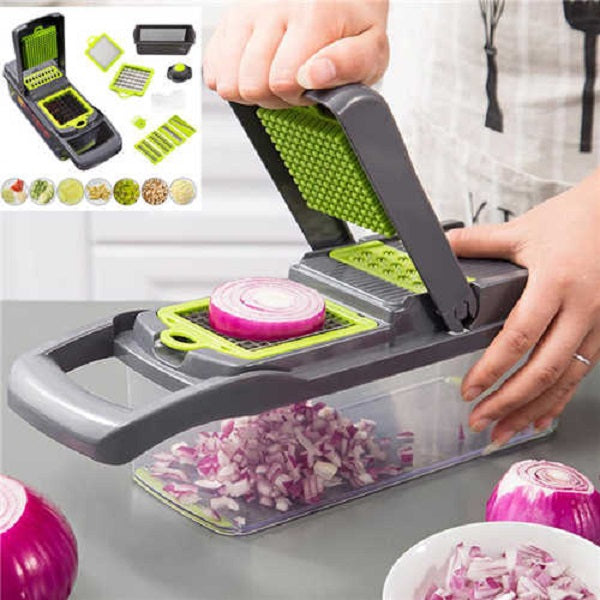 GB 14pcs Vegetable Chopper Slicer Dicer