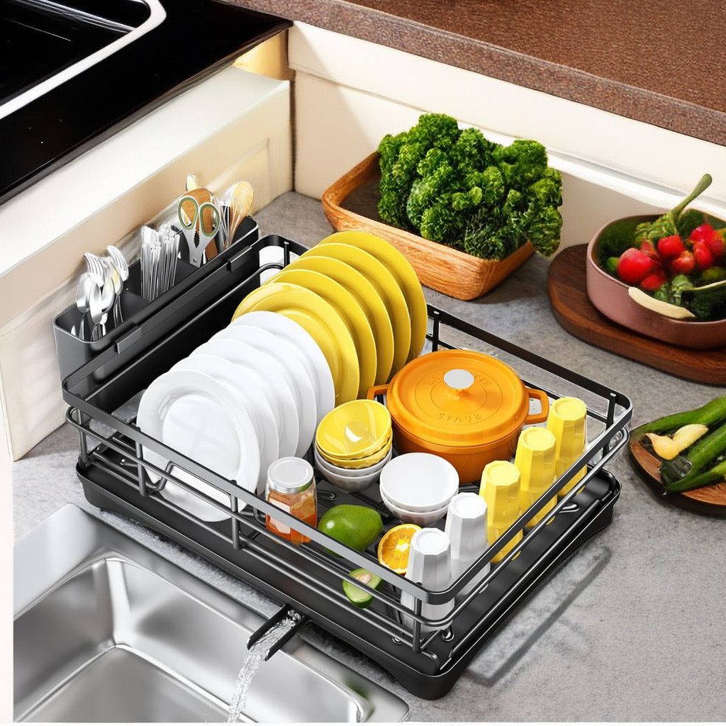 Dish Drying Large Capacity Sink Rack Storage Organization Holder Dish Kataki