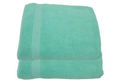 100% Cotton Luxurious Terry Zero Twist 70x130cms Bath Towel - Set of 2