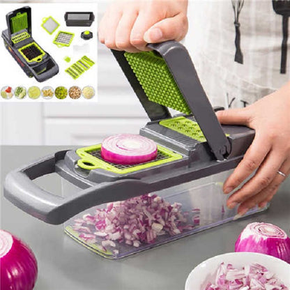 GB 14pcs Vegetable Chopper Slicer Dicer