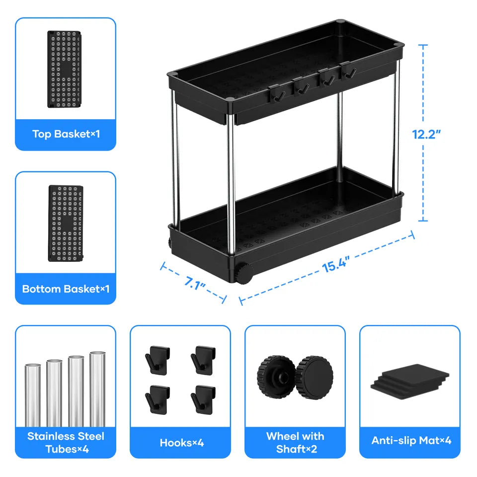 Organiser for Kitchen, bedroom, office & bathroom